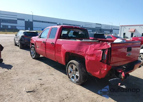 2018 Chevrolet Silverado 1500 Custom from USA, damaged, VIN 1GCRCPEC8JZ341492
